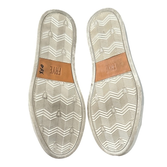 FRYE Men’s Justin Low Lace Army Green 8.5 - Picture 8 of 8